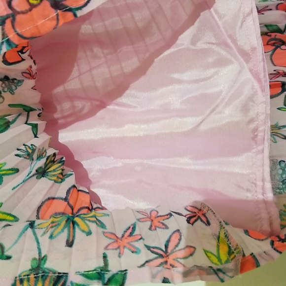 NWT Cat & Jack Pink Floral Dress and Bottom Set Size 18M - Picture 4 of 11